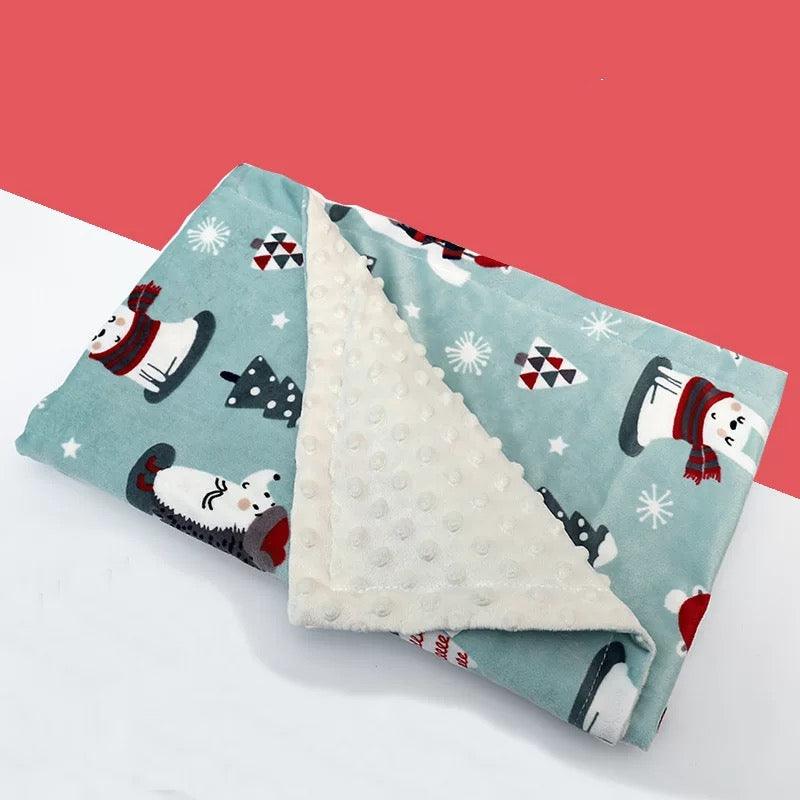 High Quality Baby Blanket Winter Flannel Fleece Flamingo Blanket Infant Swaddle Stroller Wrap For Newborn Baby Bedding Blankets - Amazitshop