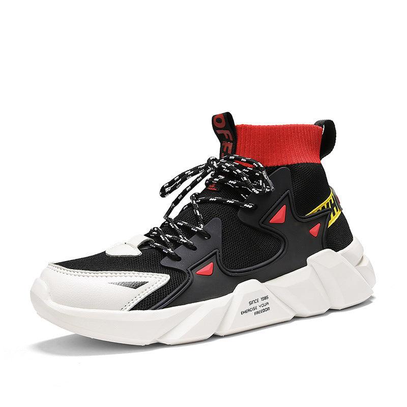 High - Top Socks Mouth Old Shoes Men - Amazitshop