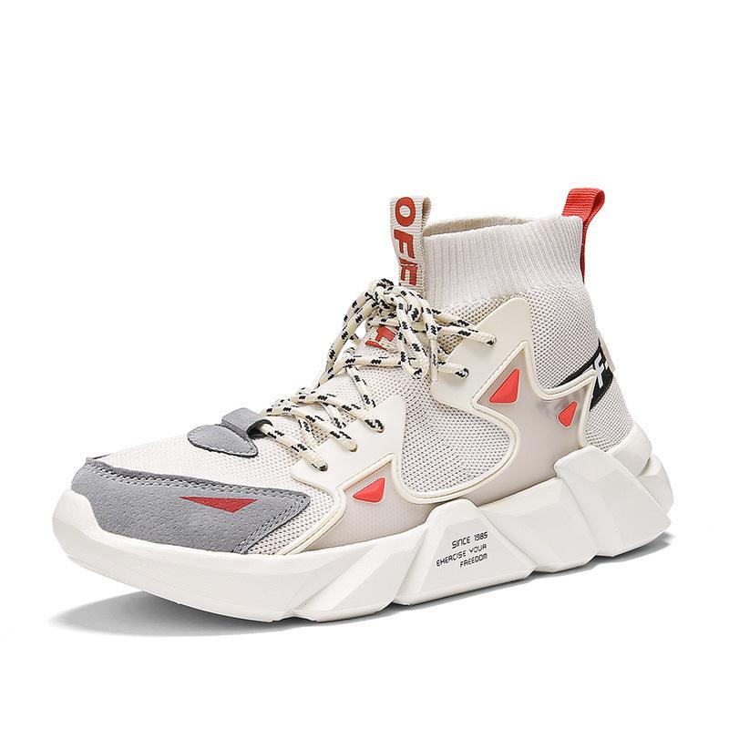 High - Top Socks Mouth Old Shoes Men - Amazitshop