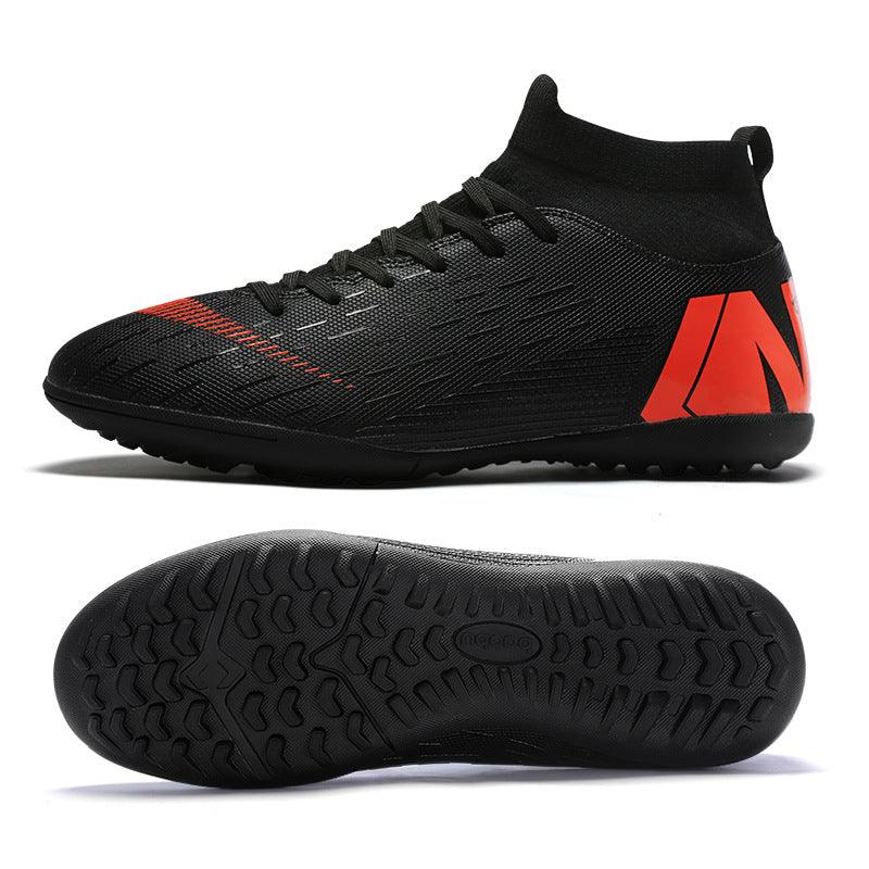 High Top White Football Shoes For Men And Women - Amazitshop