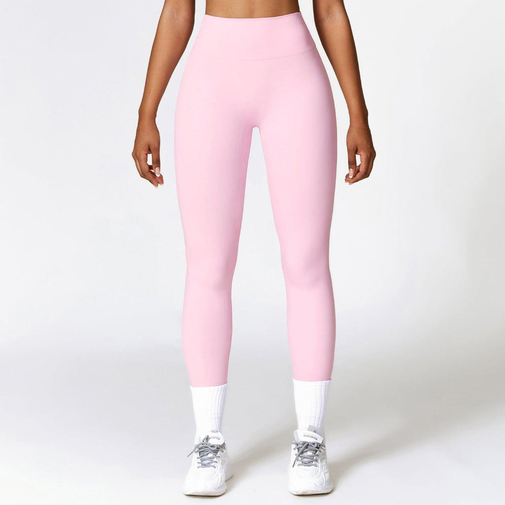 High Waist Hip Lift Brushed Yoga Pants Women's Fitness Pants - Amazitshop