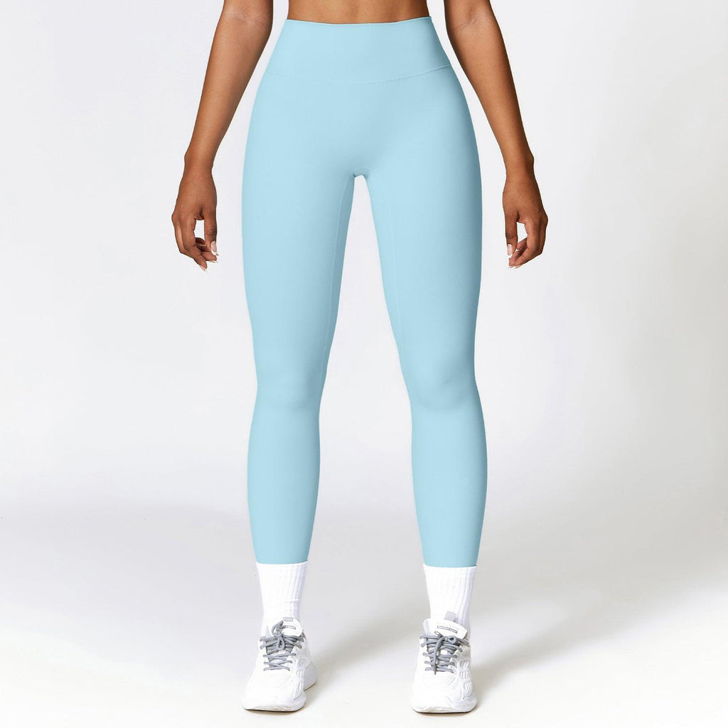 High Waist Hip Lift Brushed Yoga Pants Women's Fitness Pants - Amazitshop