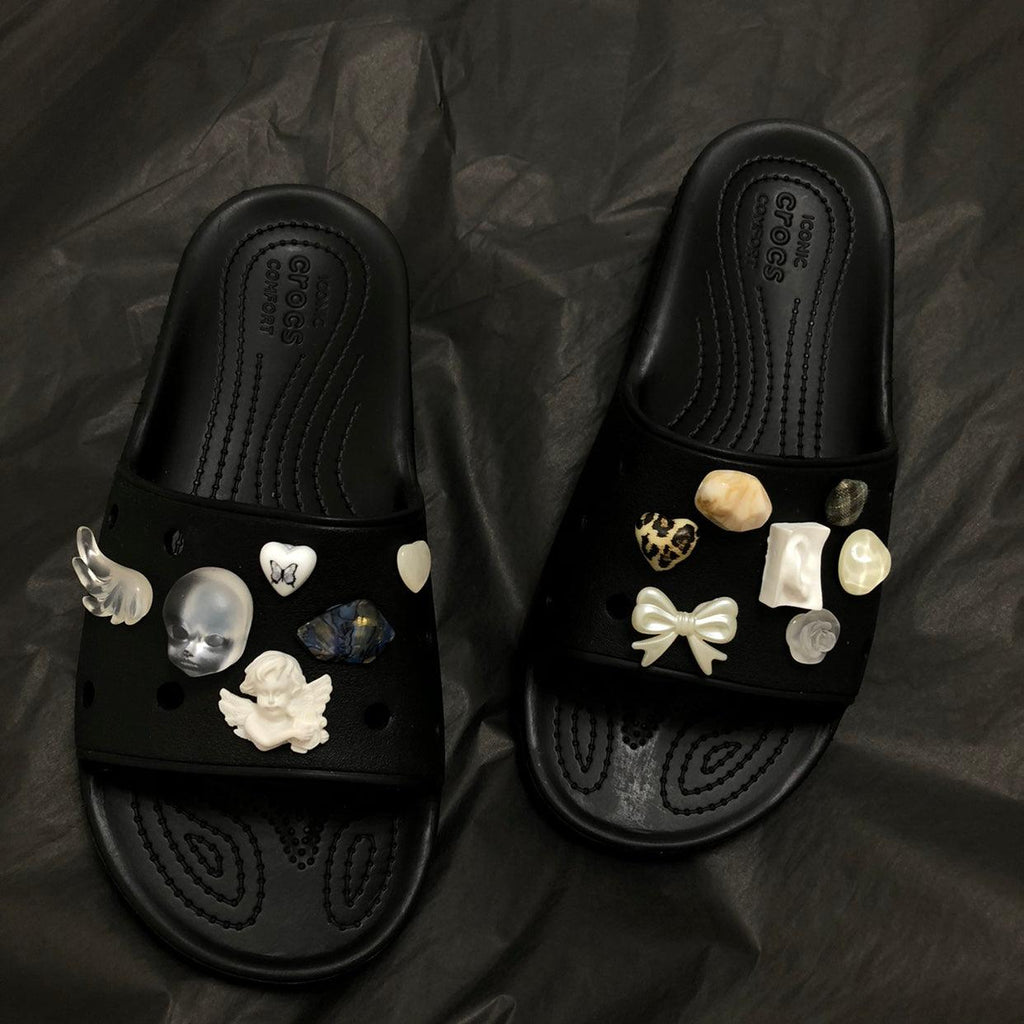 Hole Shoes Accessories Shoes Decals - Amazitshop