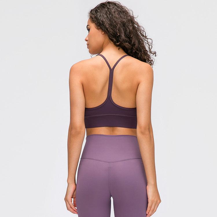 hollow back gym yoga sport pilates bra - Amazitshop
