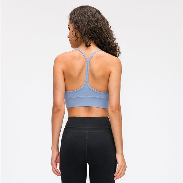 hollow back gym yoga sport pilates bra - Amazitshop
