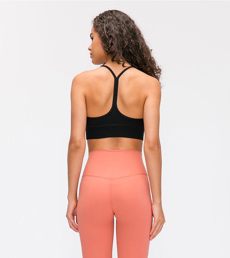 hollow back gym yoga sport pilates bra - Amazitshop