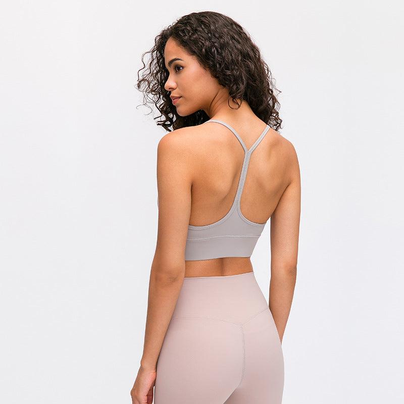 hollow back gym yoga sport pilates bra - Amazitshop