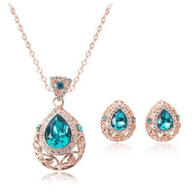 Hollow pattern jewelry set - Amazitshop