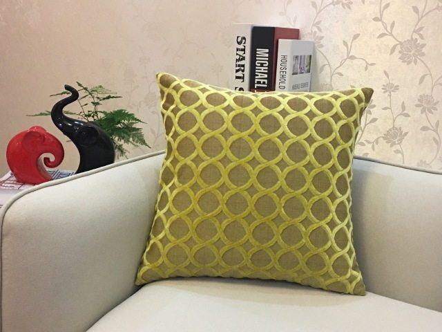 Home Decorative Sofa Throw Pillows Flannel Cushion Cover - Amazitshop