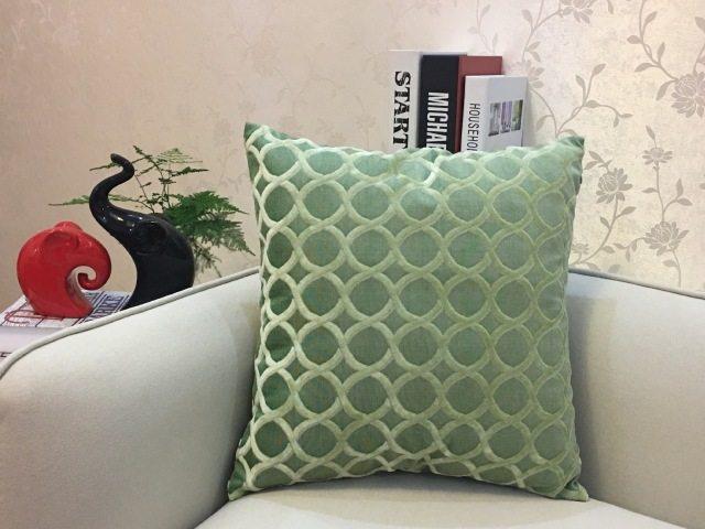 Home Decorative Sofa Throw Pillows Flannel Cushion Cover - Amazitshop