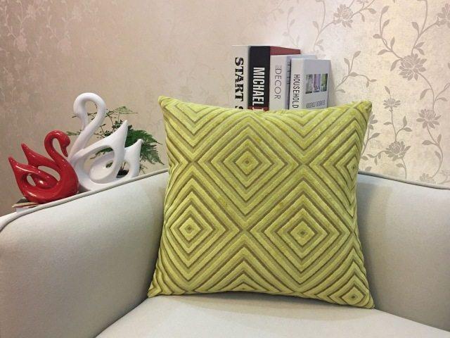 Home Decorative Sofa Throw Pillows Flannel Cushion Cover - Amazitshop