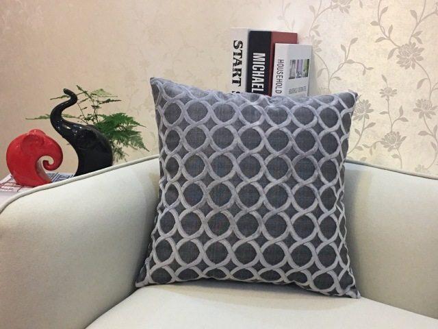 Home Decorative Sofa Throw Pillows Flannel Cushion Cover - Amazitshop