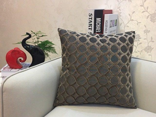 Home Decorative Sofa Throw Pillows Flannel Cushion Cover - Amazitshop