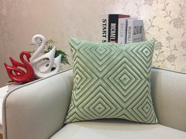 Home Decorative Sofa Throw Pillows Flannel Cushion Cover - Amazitshop