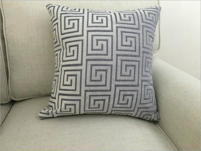 Home Decorative Sofa Throw Pillows Flannel Cushion Cover - Amazitshop