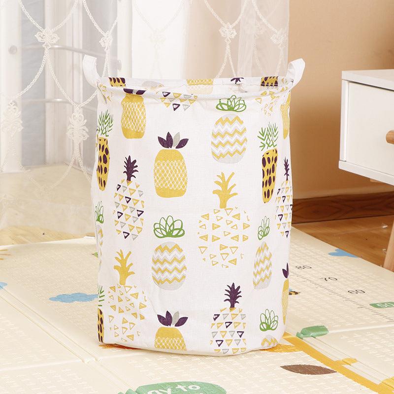 Home Fabric Folding Storage Dirty Laundry Basket - Amazitshop