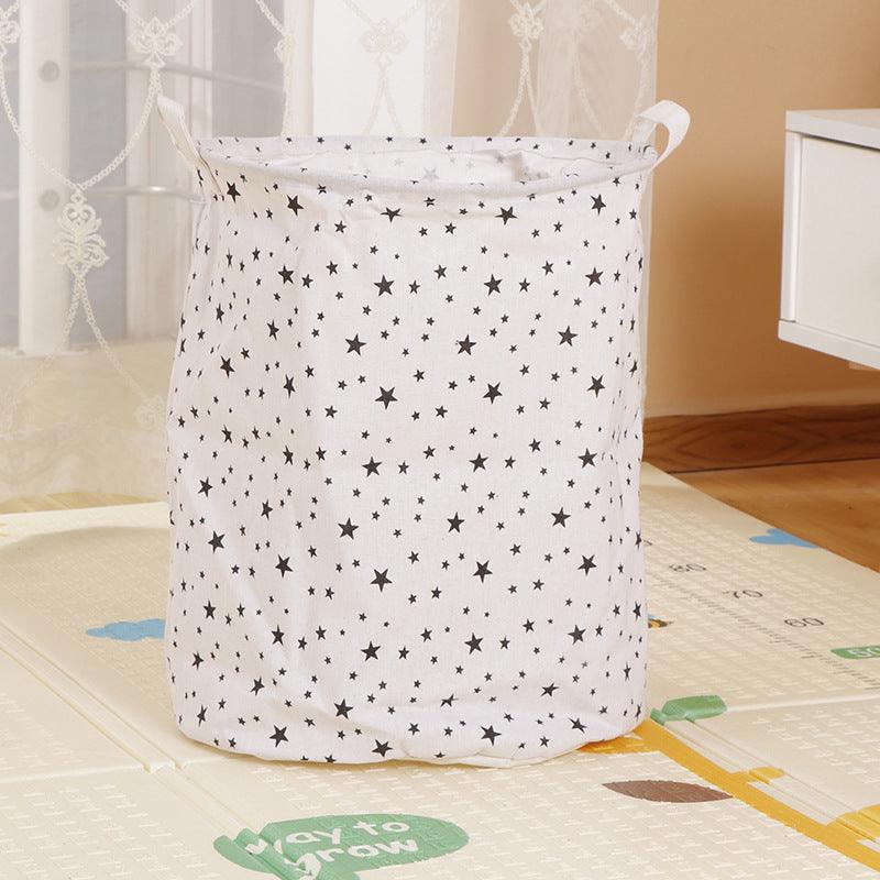 Home Fabric Folding Storage Dirty Laundry Basket - Amazitshop