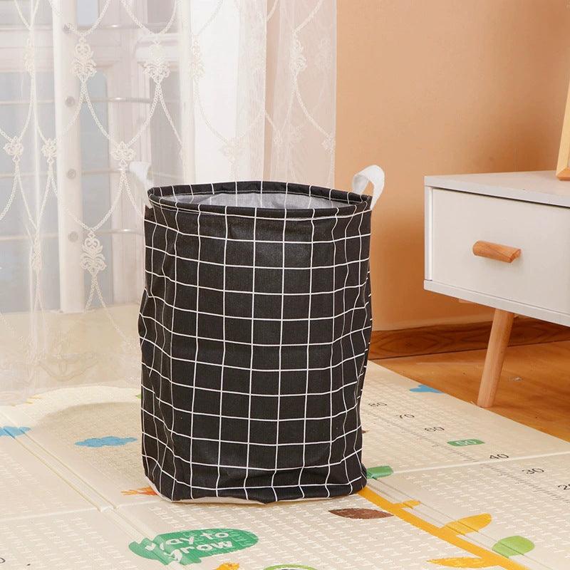 Home Fabric Folding Storage Dirty Laundry Basket - Amazitshop