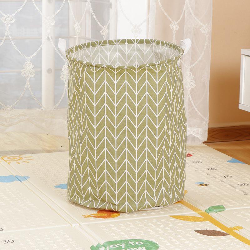 Home Fabric Folding Storage Dirty Laundry Basket - Amazitshop