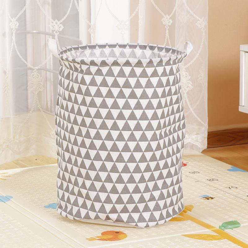 Home Fabric Folding Storage Dirty Laundry Basket - Amazitshop
