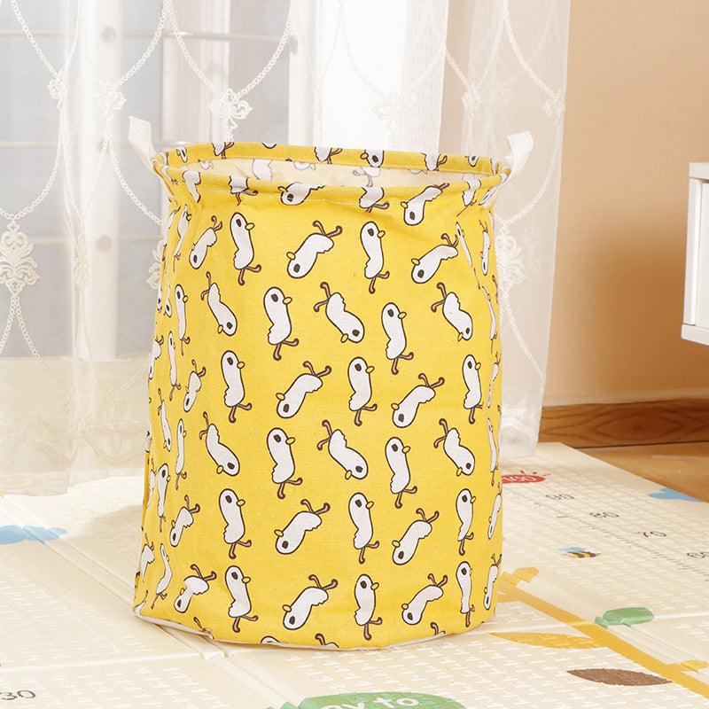 Home Fabric Folding Storage Dirty Laundry Basket - Amazitshop
