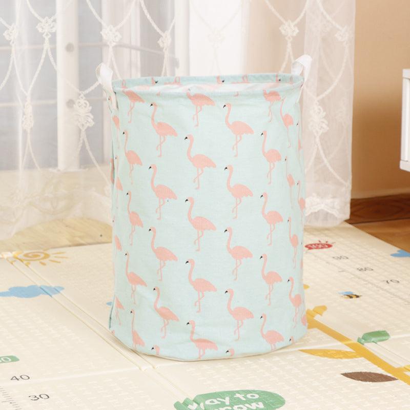 Home Fabric Folding Storage Dirty Laundry Basket - Amazitshop