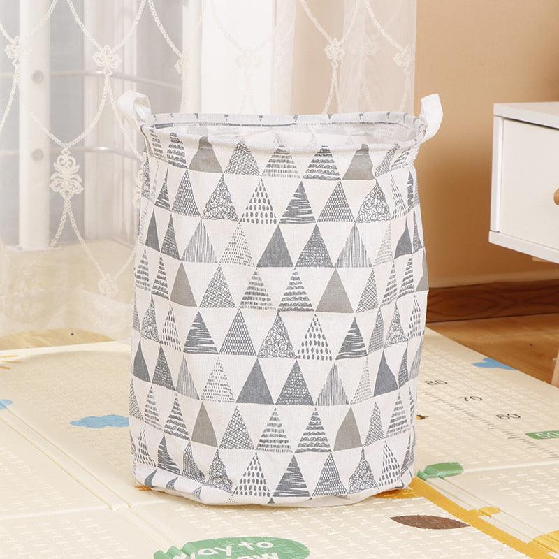 Home Fabric Folding Storage Dirty Laundry Basket - Amazitshop