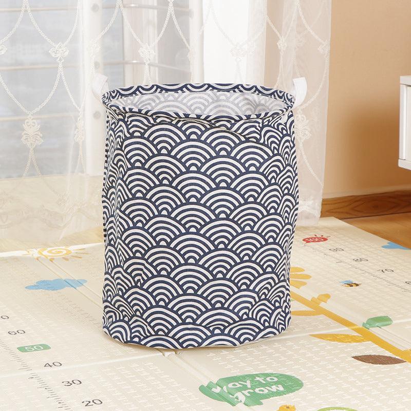 Home Fabric Folding Storage Dirty Laundry Basket - Amazitshop
