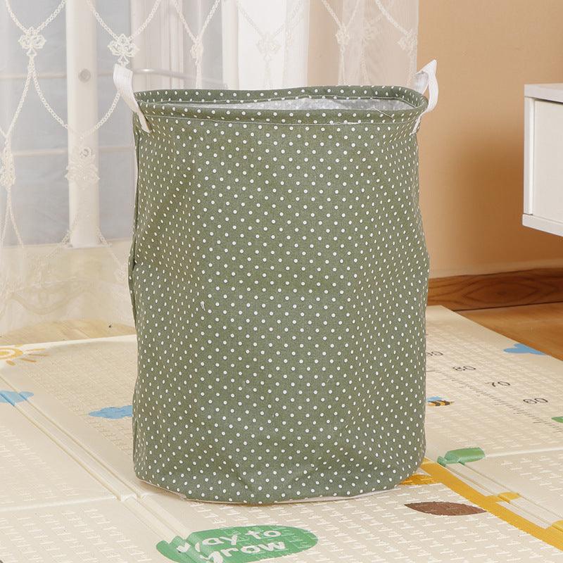 Home Fabric Folding Storage Dirty Laundry Basket - Amazitshop