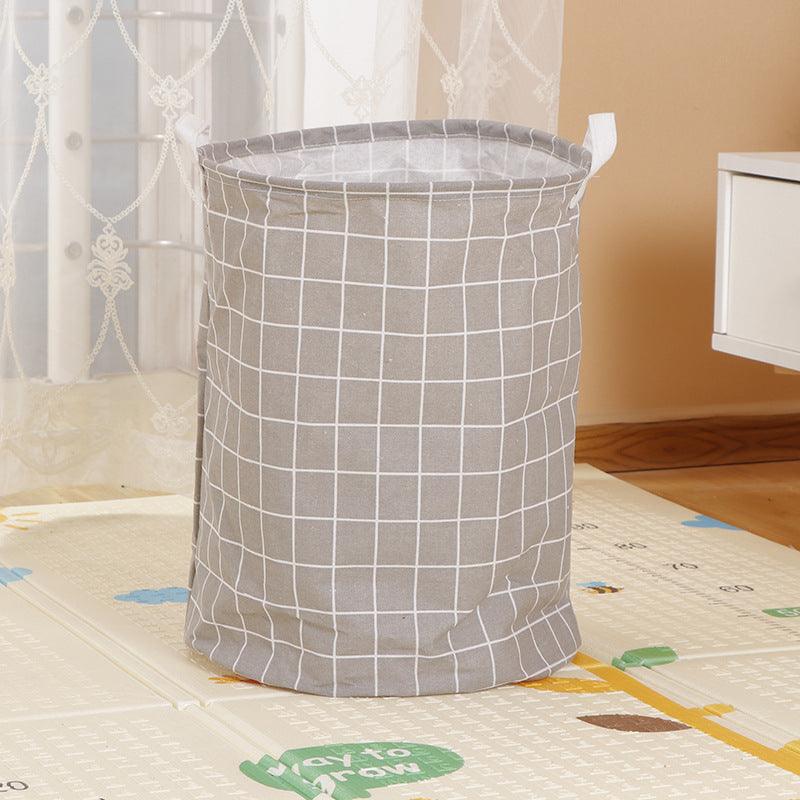 Home Fabric Folding Storage Dirty Laundry Basket - Amazitshop