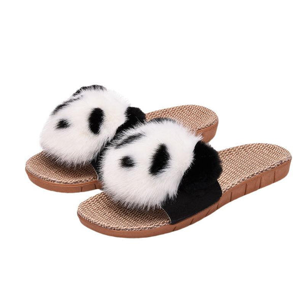 Home slippers Panda slippers - Amazitshop
