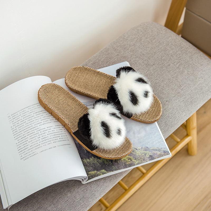 Home slippers Panda slippers - Amazitshop