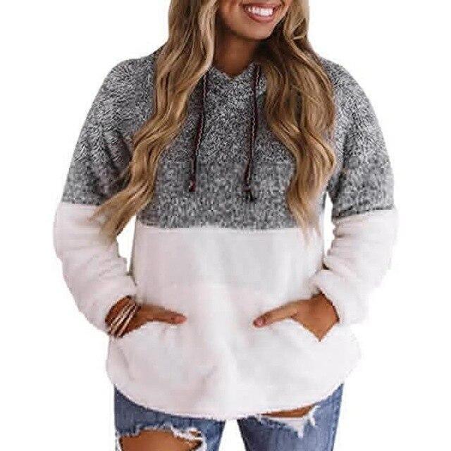 Hooded sweatshirt jacket - Amazitshop