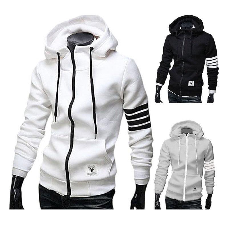 Hooded Zip Pullover Sweatshirts - Amazitshop