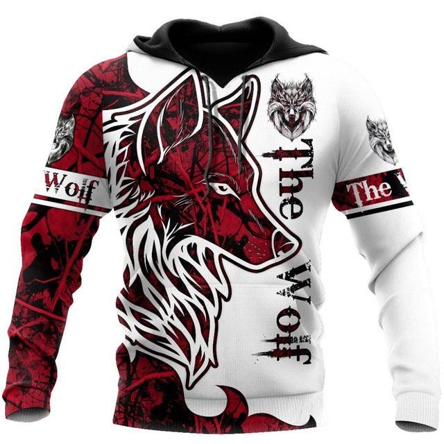 Hoodies For Men Cool Animal - print Street - Amazitshop