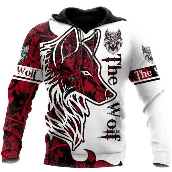 Hoodies For Men Cool Animal - print Street - Amazitshop