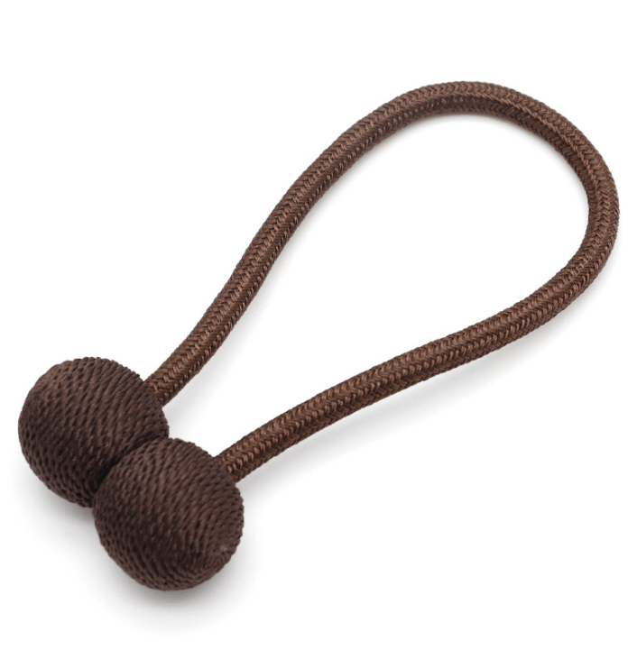 Hooked Dormitory Magnets Free Punching Lace Storage Straps Curtains with magnet buckles curtains fixed clip free - Amazitshop