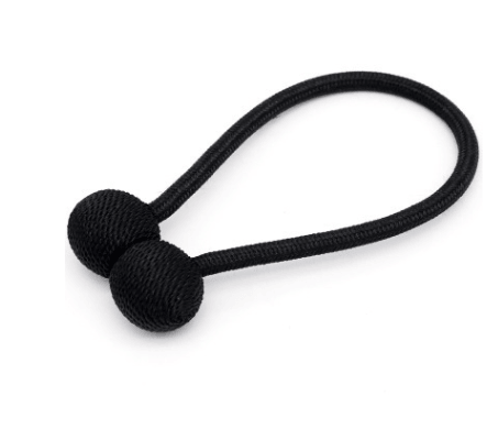 Hooked Dormitory Magnets Free Punching Lace Storage Straps Curtains with magnet buckles curtains fixed clip free - Amazitshop