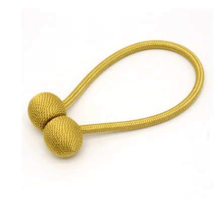 Hooked Dormitory Magnets Free Punching Lace Storage Straps Curtains with magnet buckles curtains fixed clip free - Amazitshop