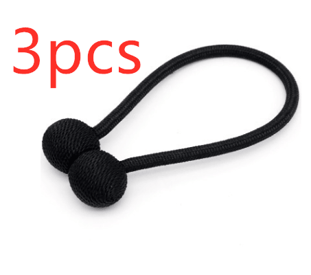 Hooked Dormitory Magnets Free Punching Lace Storage Straps Curtains with magnet buckles curtains fixed clip free - Amazitshop