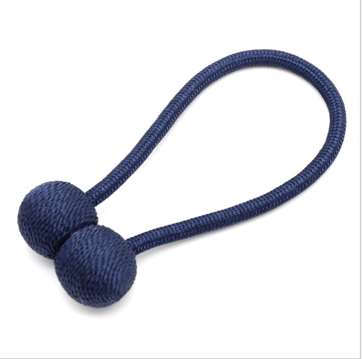 Hooked Dormitory Magnets Free Punching Lace Storage Straps Curtains with magnet buckles curtains fixed clip free - Amazitshop