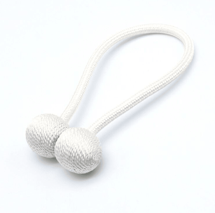 Hooked Dormitory Magnets Free Punching Lace Storage Straps Curtains with magnet buckles curtains fixed clip free - Amazitshop