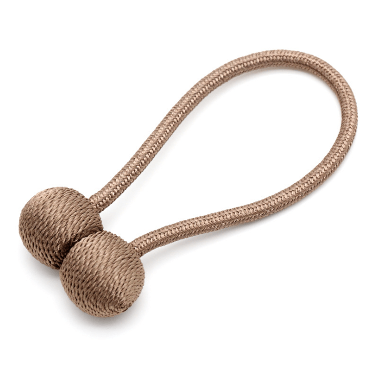 Hooked Dormitory Magnets Free Punching Lace Storage Straps Curtains with magnet buckles curtains fixed clip free - Amazitshop