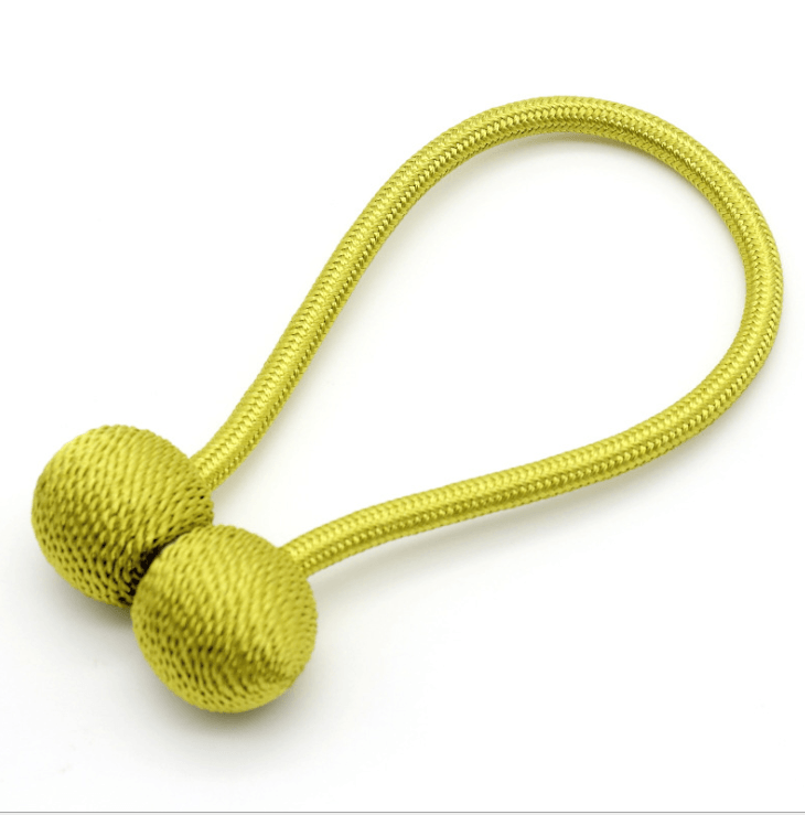 Hooked Dormitory Magnets Free Punching Lace Storage Straps Curtains with magnet buckles curtains fixed clip free - Amazitshop