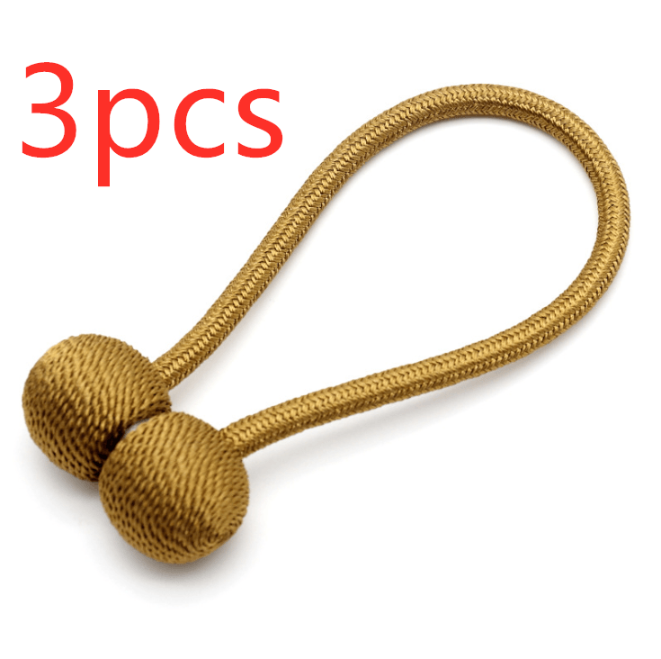 Hooked Dormitory Magnets Free Punching Lace Storage Straps Curtains with magnet buckles curtains fixed clip free - Amazitshop