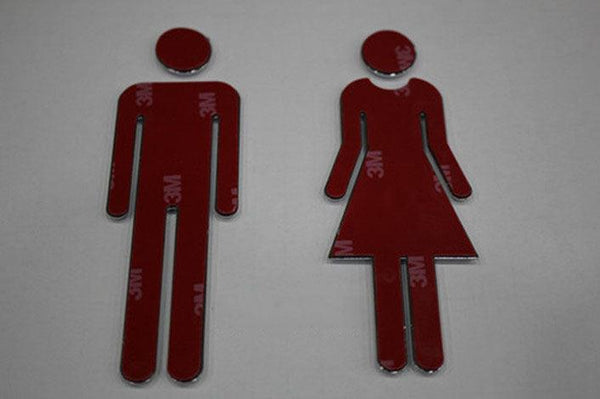 Hotel Bathroom Signage Metal - Amazitshop