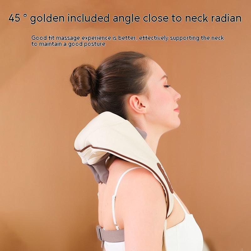 Household Cervical Vertebra Back Dredging Hot Compress Massager - Amazitshop