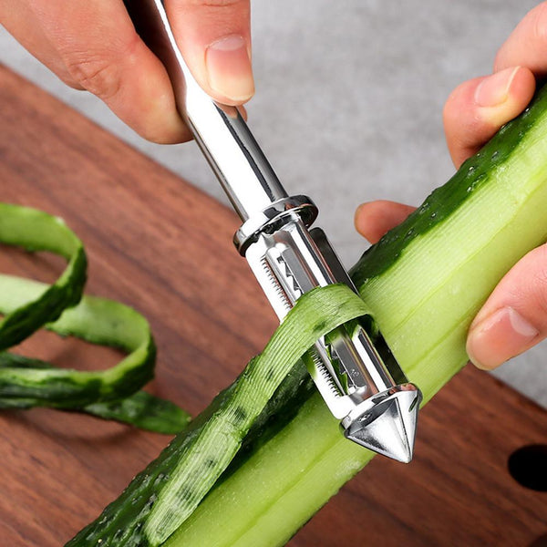Household Kitchen Zinc Alloy Two - in - one Peeler - Amazitshop