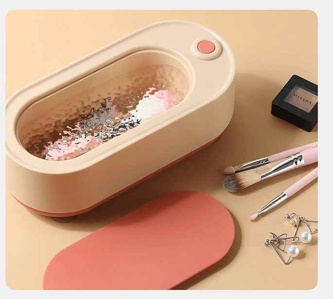 Household Ultrasonic Cleaning Machine One Click Cleaner Jewelry Necklace Watch Glasses Washing Home Ultrasonic Cleaning Tools - Amazitshop