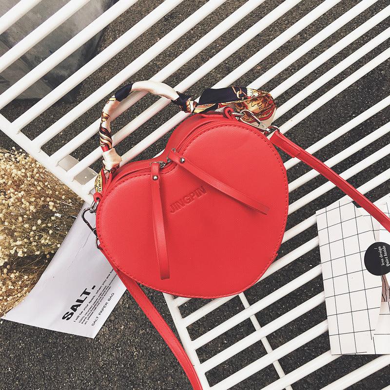 In The Autumn Of 2024 New Fashion Bags Handbag Shoulder Bag Peach Scarf Personality Satchel - Amazitshop